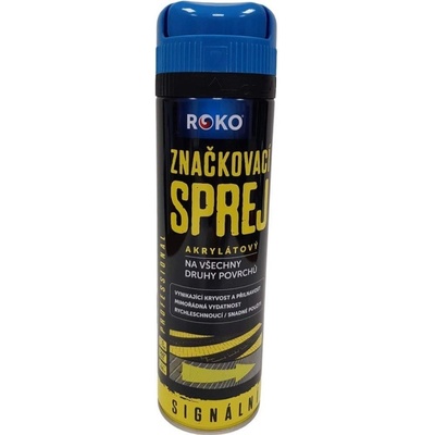 ROKO Značkovací sprej 500 ml - modrý