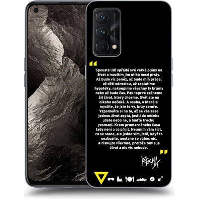 Pouzdro Picasee ULTIMATE CASE Realme GT Master Edition 5G - Kazma - BUĎTE TROCHU YESMANI