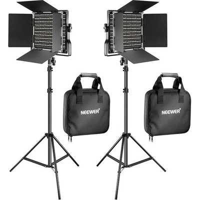 Neewer 660 Bi Color LED, dvě žárovky 40W 3200-5600K
