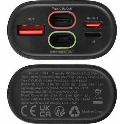 Forcell F-Energy F10K4 10000mAh čierna