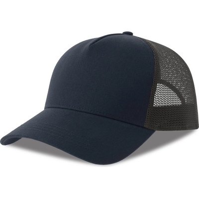 Atlantis Headwear Rapper Cotton-S 5 panelová Trucker COT330260q6299-navy/dark g Navy/šedá tmavá