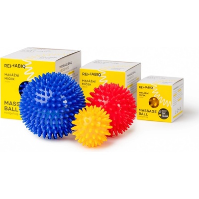 Rehabiq výhodná sada tří masážních ježků