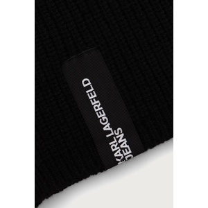 Karl Lagerfeld Jeans балаклава дамска с вълна (B4W33058)