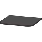 Duravit Happy D. 2 Plus - Покривна плоча за шкаф, графит, матов HP030008080 (HP030008080)