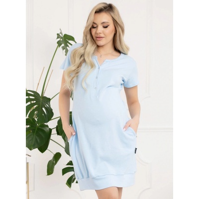 Materská nočná košeľa Sunny Baby Blue