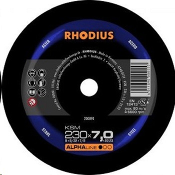 Rhodius AlphaLine Kotouč brusný 230 x 7,0 mm KSM 200090