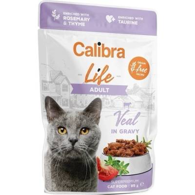 Calibra Cat Life Veal in Gravy 28 x 85 g