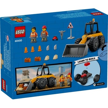 Image 1 of LEGO® City - Yellow Construction Wheel Loader (60450)
