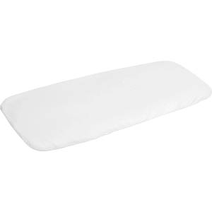 Sensillo Бамбуков чаршаф с ластик Sensillo - Бял, 90 х 40 cm (SILLO-2105) - baby