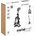 Метален конструктор MetalCraft, Мини китара GL, черна (M3209-B)