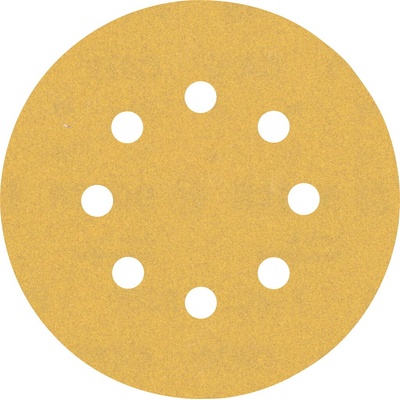 Bosch Brúsny papier EXPERT C470 s 8 otvormi pre excentrické brúsky, 125 mm, zrnitosť 180, 50 ks 2608900913