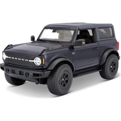 Maisto Model auta Ford Bronco Wildtrak 2021 metal modrá 1:18
