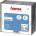 Hama Slim CD кутийки за дискове, опаковка от 10 бр, прозрачен/черен (HAMA-51275)