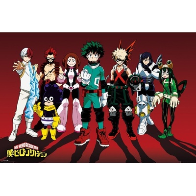 Plagát, Obraz - My Hero Academia - Line Up, 91.5 × 61 cm