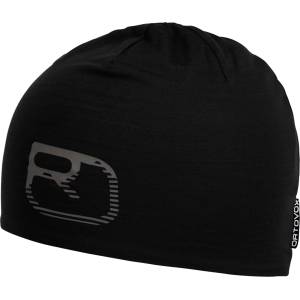 Ortovox Зимна шапка (beanie) Ortovox 120 Cool Tec Logo Beanie - Black Raven - размер One Size (904-6154-0111)