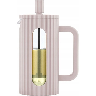 Klausberg Vařič na čaj kávu skleněný French Press 350 ml béžový 7744