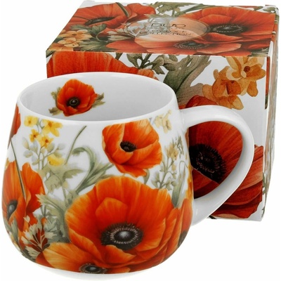 Duo Duo Porcelánový hrnček Poppies 430 ml