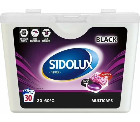 Sidolux Multicaps Black kapsule 30 PD