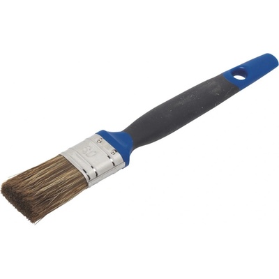 LUX-TOOLS Plochý štetec na lazúru s rukoväťou Softgrip 30 mm