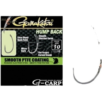 Gamakatsu G-Carp Hump Back vel.8 10 ks