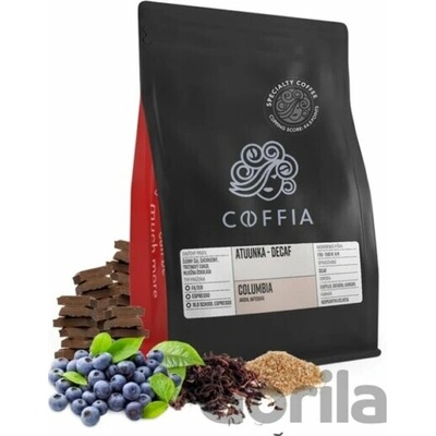 COFFIA Atuunka Decaf výberová zrnková Old School Espresso 250 g