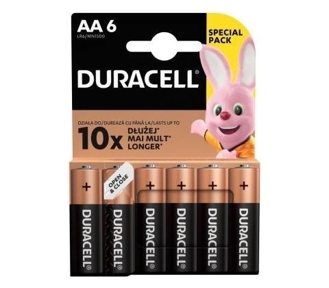 DURACELL Basic AA 6ks 42307
