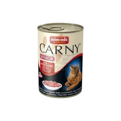 Animonda Carny Senior beef & turkey heart 6x400 g