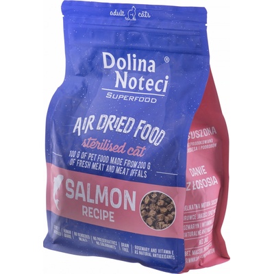 Dolina Noteci Superfood Salmon dish sušené pro sterilizované kočky 1 kg