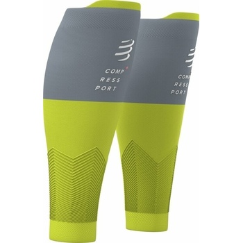Compressport R2V2 Calf Sleeves Lime/Grey