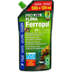 JBL PROFLORA FERROPOL REFILL 625ml течен тор за аквариумни растения