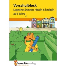 Vorschulblock - Logisches Denken, rtseln und knobeln ab 5 Jahre Bayerl LindaPaperback