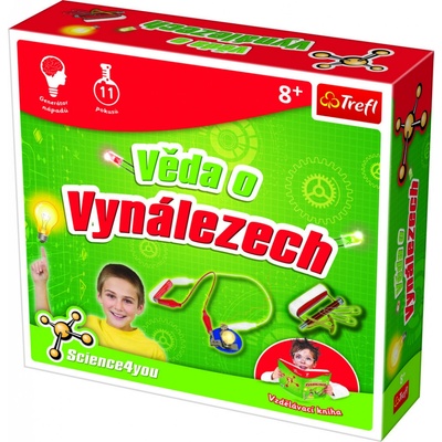 Trefl Věda o vynálezech vědecká sada Science 4 you v krabici 23 5x22 5x6 5cm 8+ – Hledejceny.cz