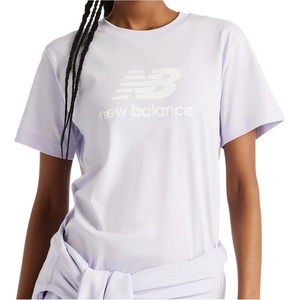 New Balance Дамска тениска New Balance Women's Sport Essentials Jersey Logo T-Shirt - Smoked Violet - размер XS (916-6687-0711)