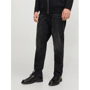 Jack and Jones Мъжки дънки Jack and Jones Glenn 073 Jeans Mens Plus Size - Black Denim