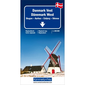 Danmark west - automapa