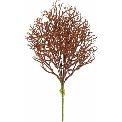 ZELEŇ KORÁL HNEDÝ 40CM