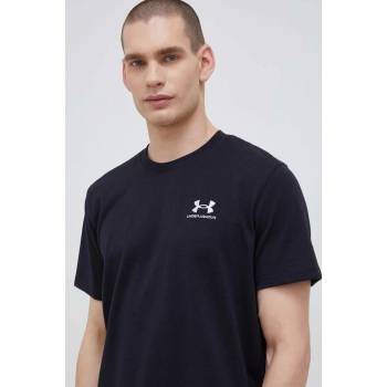 Under Armour Тениска за трениране Under Armour Logo Embroidered в черно с изчистен дизайн (1373997)