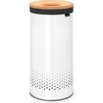 Brabantia Кош за пране Brabantia - 35 l, бял, корков капак (90300239)