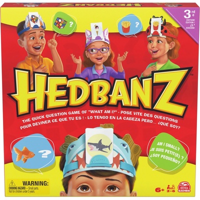 Spoločenská hra Hedbanz hádaniek