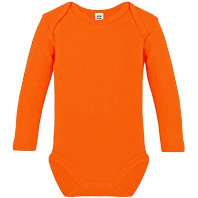 Link Kids Wear Detské body s dlhým rukávom Orange