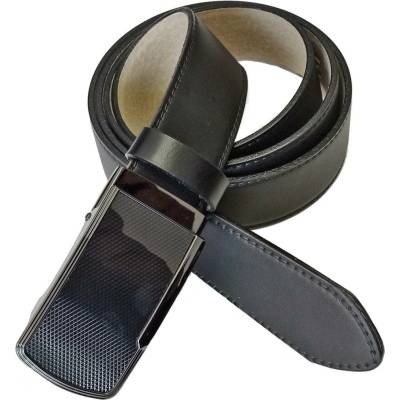 Belts 35-020-A16 pánský kožený opasek černý