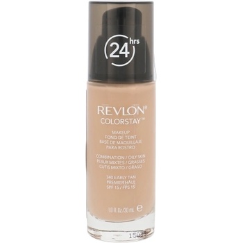Revlon Colorstay Makeup Combination Oily Skin фон дьо тен за смесена и мазна кожа 30 мл 340 Early Tan