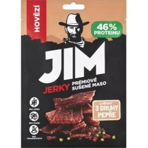 JIM JERKY Сушено говеждо месо Джим 3 чушки 23 г