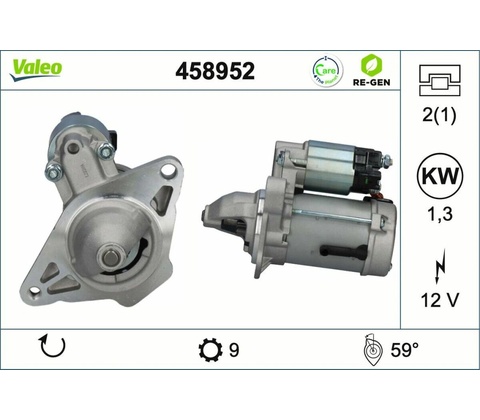 Startér VALEO 458952