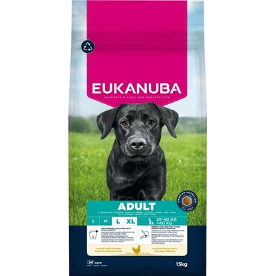 Eukanuba Adult Large kuře 15 kg