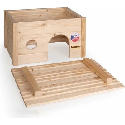 Tommi Dřevěný domek 34 x 24 x 21 cm – Zbozi.Blesk.cz