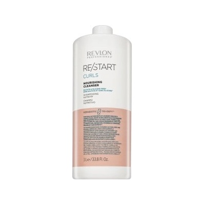Revlon Restart Curls Nourishing Cleanser čisticí šampon за къдрава коса 1000 ml