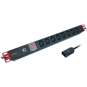 TECHLY 8 Plug 2 m Switch (109559)