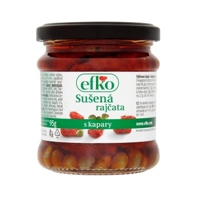 Efko Sušená rajčata s kapary 175 g – Zbozi.Blesk.cz