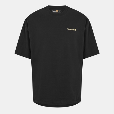 Timberland Тениска Timberland Men's Timb Oval Regular Fit T-Shirt - Black